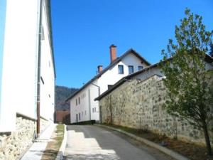 The sisters of St. Clare live in the nunnery beside the Church of the Feast of Annunciation